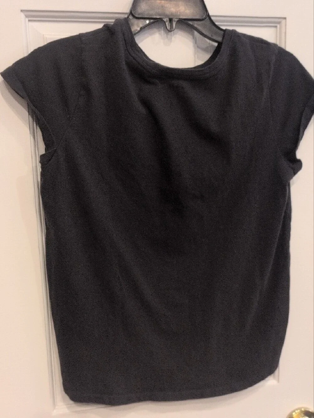 Old Navy Black Short-Sleeve Hocus Pocus Graphic Tee with Orange Moon